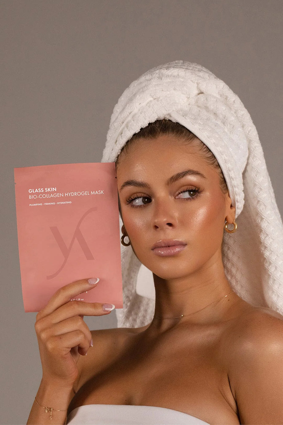 Vani-T Glass Skin Bio-Collagen Hydrogel Mask 4 PK