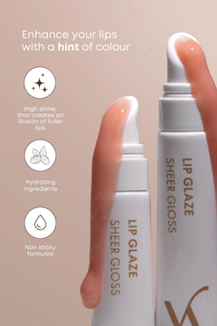 Vani-T Lip Glaze Sheer Gloss 15ML
