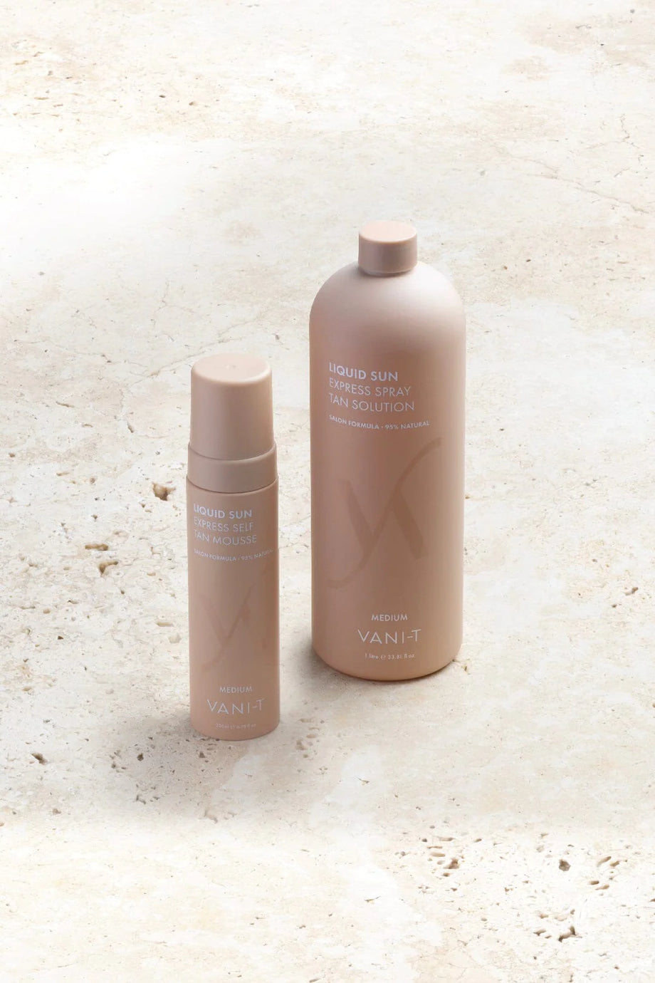 Vani-T Liquid Sun Express Self Tan Mousse - Medium (Chocolate Base) 200ML