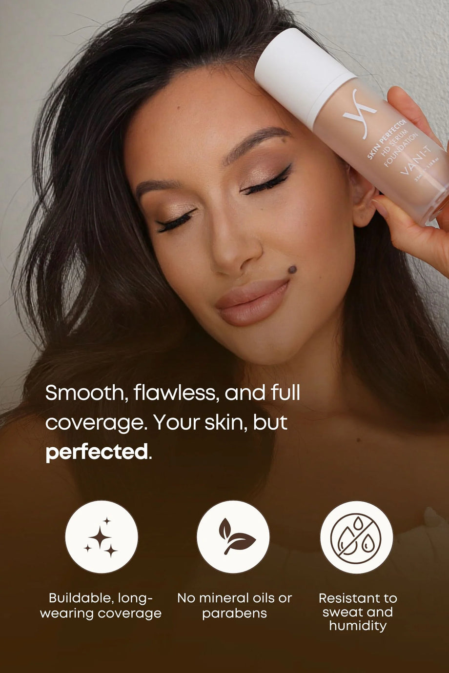 Vani-T Skin Perfector HD Serum Foundation Shade- F49