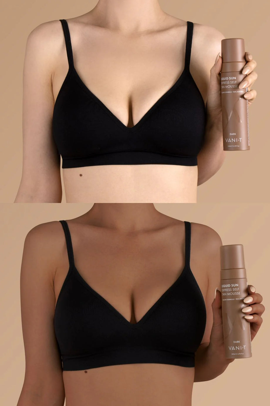 Vani-T Liquid Sun Express Self Tan Mousse (Chocolate Base) 200ML