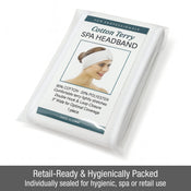 HEADBAND TOWELING WHITE