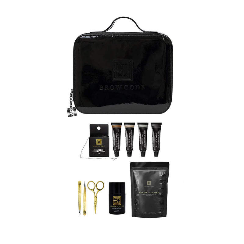 Brow Code Pro Tint Kit with Wax
