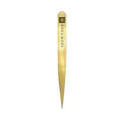 Brow Code Pointed Precision Tweezer 100% Stainless Steel