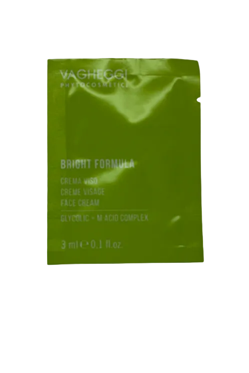 Vagheggi Bright Face Cream - Glycolic + M Acid Complex- Sample 3ml (5pcs)