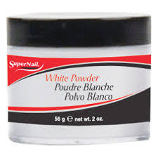 SuperNail Acrylic Powder - White 56g