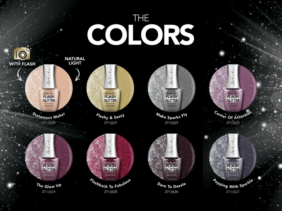 Artistic Flash Glitter - Dare To Dazzle Gel 15ml