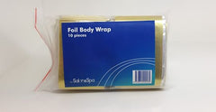 Salon & Spa Foil Gold Body Wrap - 10pack