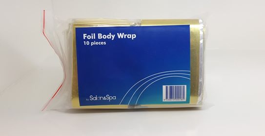 Salon & Spa Foil Gold Body Wrap - 10pack