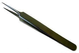 TWEEZERS STRAIGHT S/ST
