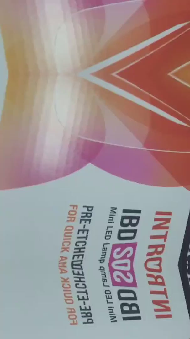 ibd Soft Gel Tips - Long Coffin 504 Tips / 12 Sizes