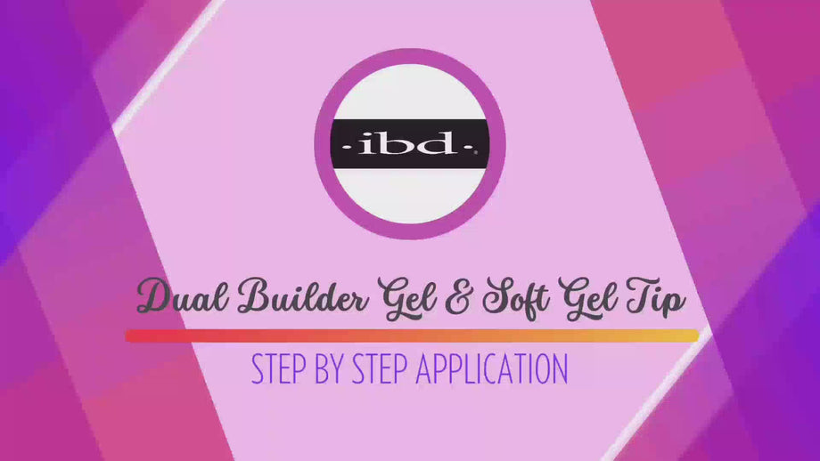 ibd Soft Gel Tips - Short Almond 504 Tips / 12 Sizes