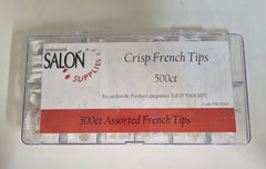 Salon Supplies Crisp French TIPS 500ct