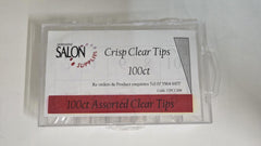 Salon Supplies Crisp Clear TIPS 100ct