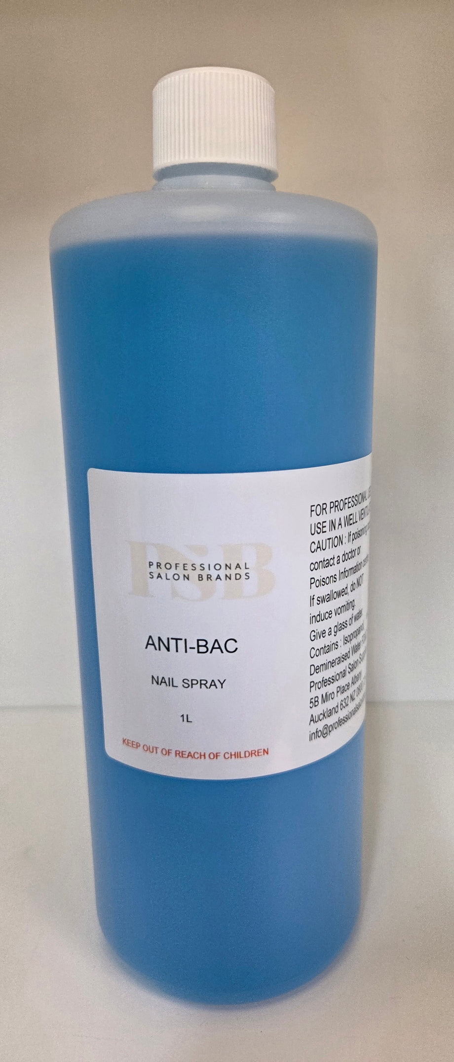 Anti-Bac Nail Spray 1L