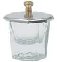 Dappen Dish Glass And Lid