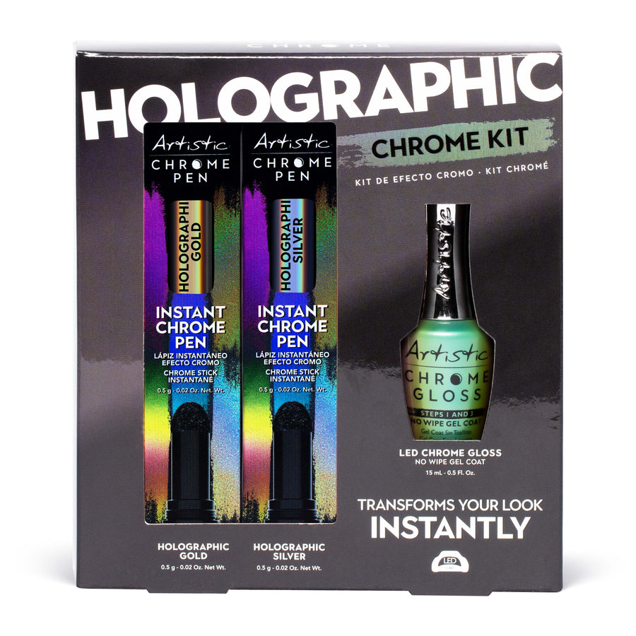 Chrome 3pc Kit - Holographic