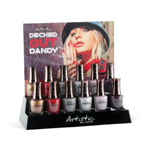 Artistic Decked Out Dandy COLOUR GLOSS & COLOUR REVOLUTION 12PC DISPLAY DISPLAY