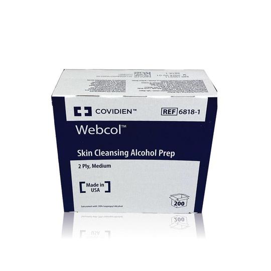 Webcol Skin Cleansing Alcohol Prep 200 Pack