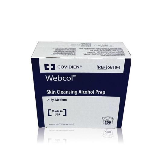 Webcol skin cleansing clearance alcohol prep