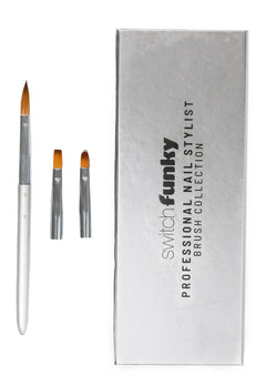 SWITCH FUNKY - Pro Nail Stylist Brush Collection