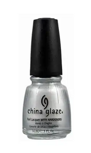 China Glaze Nail Lacquer 14 ml - Platinum Silver
