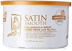 Satin Smooth Hard Wax Calendula Gold with Tea Tree Oil 397g