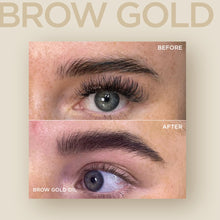 Load image into Gallery viewer, Brow Code Brow Gold Nourishing Growth Oil 5ml
