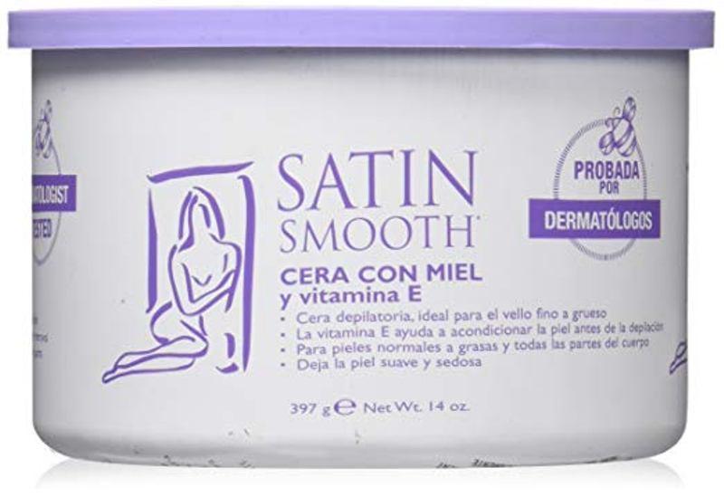 Satin Smooth Honey Strip Wax with Vitamin E 397g