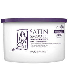 Satin Smooth Strip Wax Lavender with Chamomile 397g