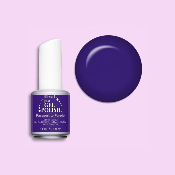 ibd Just Gel Polish 14ml - Passport to Purple