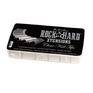 Artistic Rock Hard Xtentions Clear Nail Tips 500ct