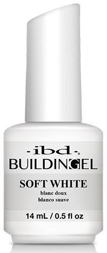 ibd Building Gel Bottle -  Soft White 14ml