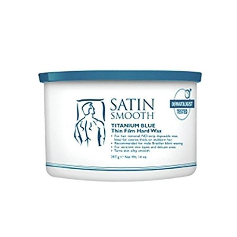 Satin Smooth Hard Wax Titanium Blue 397g