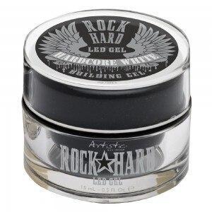 Artistic Nail Design Rock Hard Hardcore White Gel 15ml