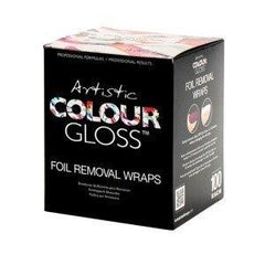 Artistic Nail Design Foil Removal Wraps 100 Count