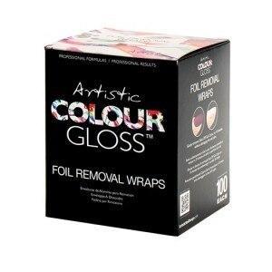 Artistic Nail Design Foil Removal Wraps 100 Count