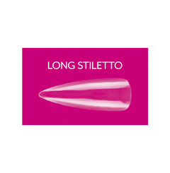 Artistic Gel On Xtensions Long Stiletto 110CT