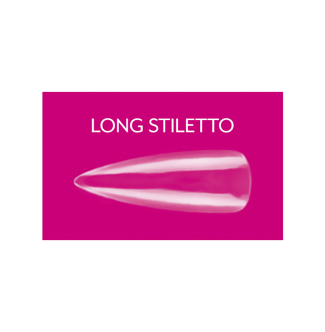 Artistic Gel On Xtensions Long Stiletto 550CT