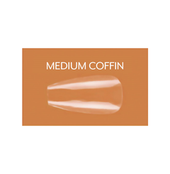 Artistic Gel On Xtensions Medium Coffin 550CT
