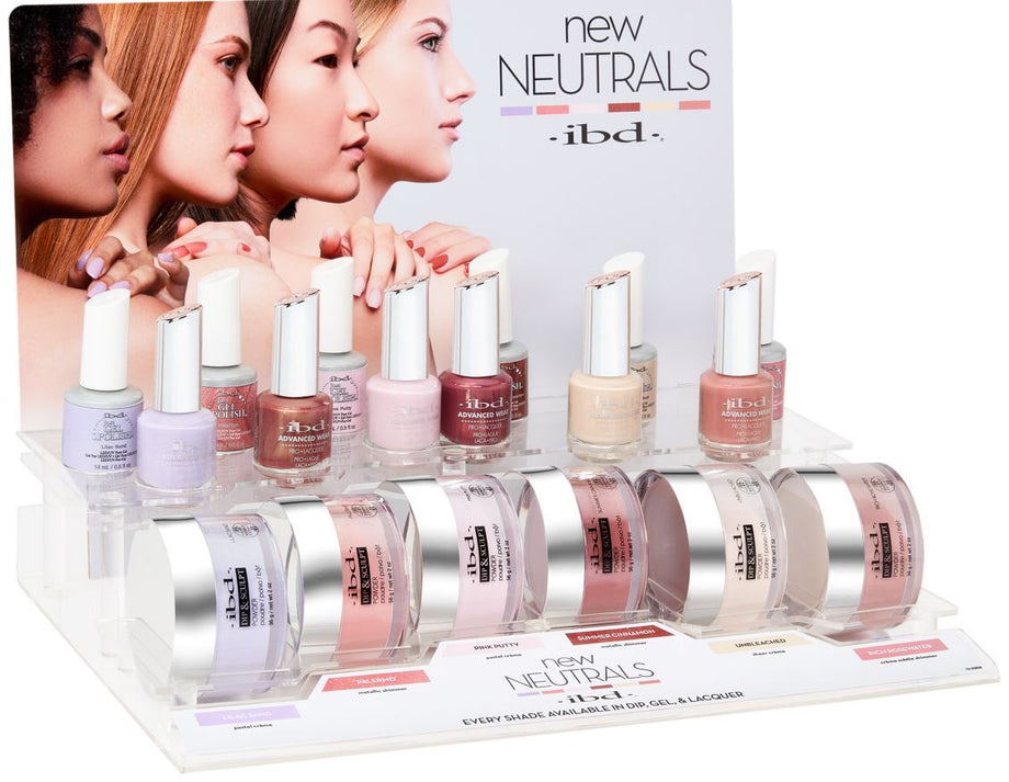 ibd New Neutrals - Acrylic Collection Display