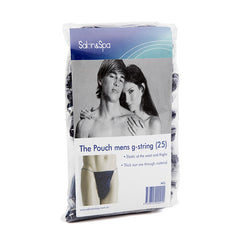 Salon & Spa 'The Pouch' Men's G String - 25 pk