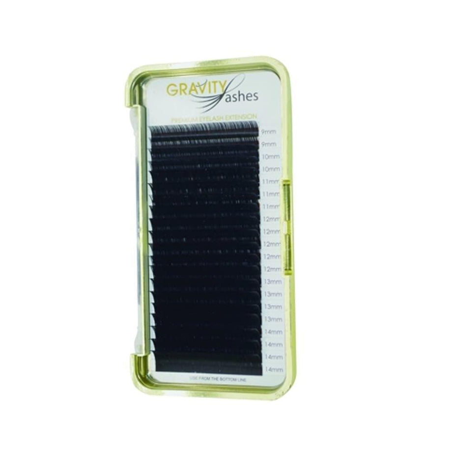Gravity Lashes 0.07mm C Curl Volume I - Mixed Length Tray