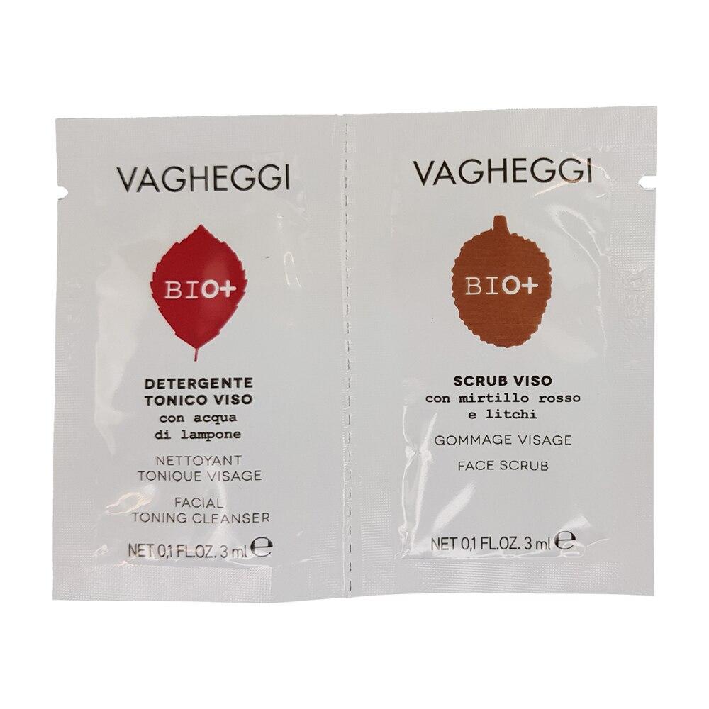 Vagheggi BIO+ Facial Toning Cleanser and Face Scrub Sample 6ml