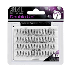 Ardell Lashes Double Up Knotted Double Flares - Long Black