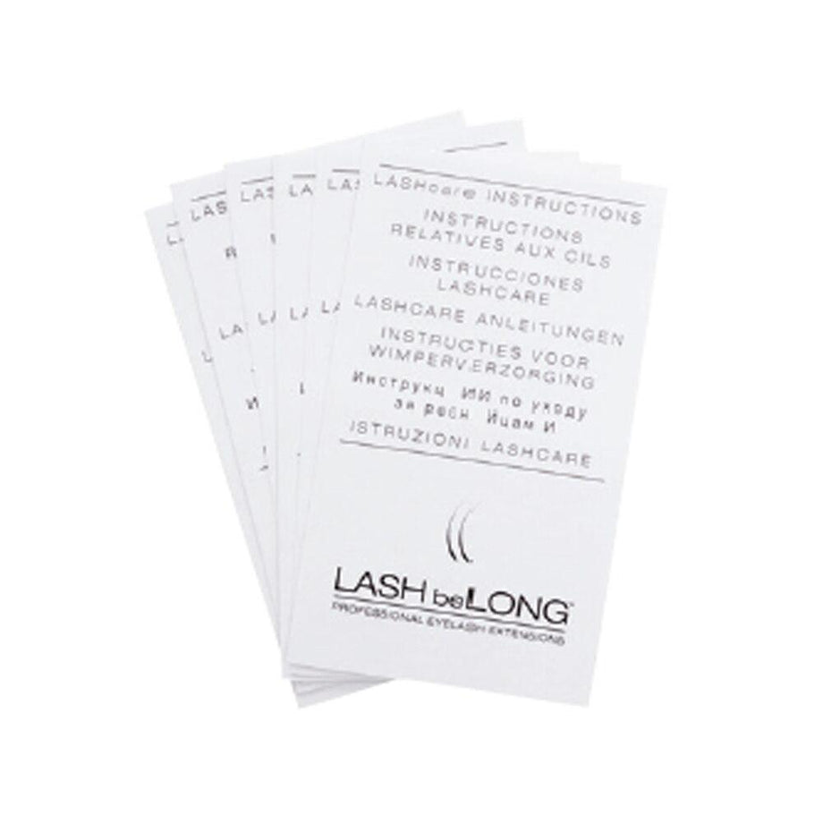 LASH beLONG LASHcare Cards