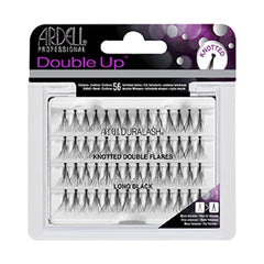 Ardell Lashes Double Up Knotted Double Flares - Short Black