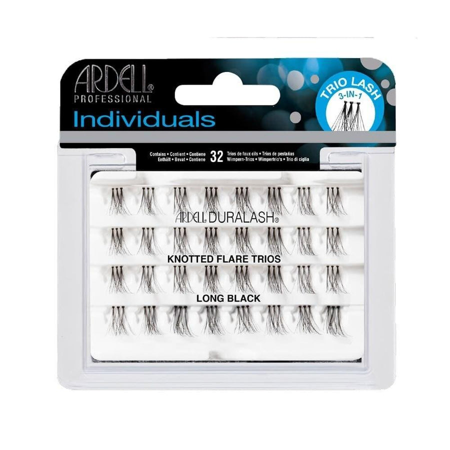 Ardell Lashes Individuals Knotted Flare Trio - Long Black