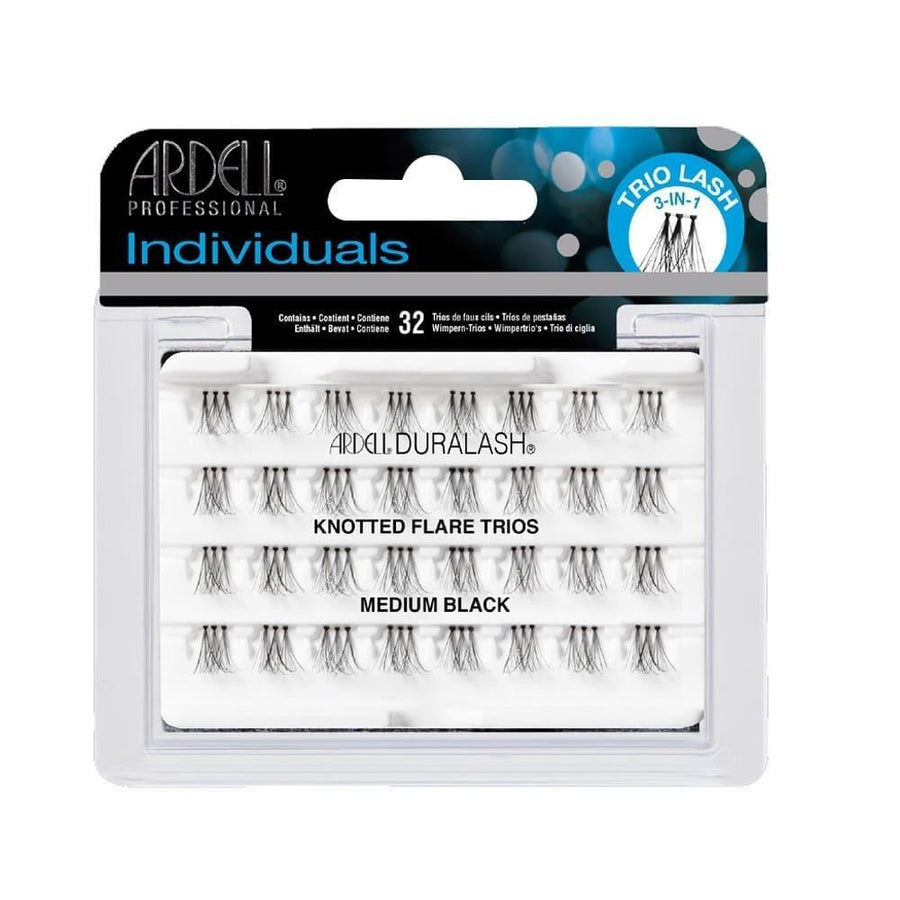 Ardell Lashes Individuals Knotted Flare Trio - Medium Black