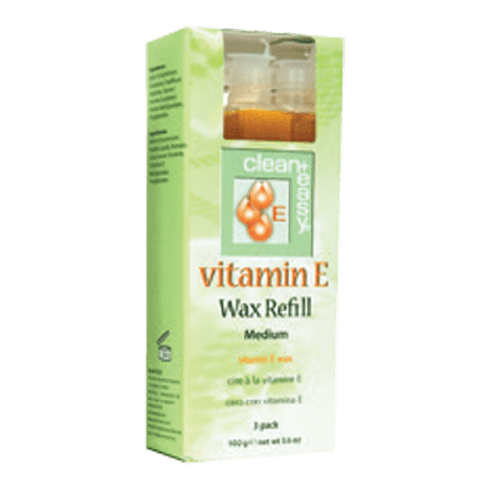 Clean & Easy Vitamin E Body Refill Medium 3 Pack